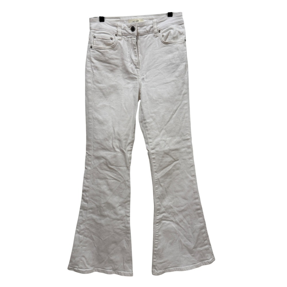 REISS Beau Petite White High Rise‎ Flare Jeans Size 27P KC 20.1.065.00